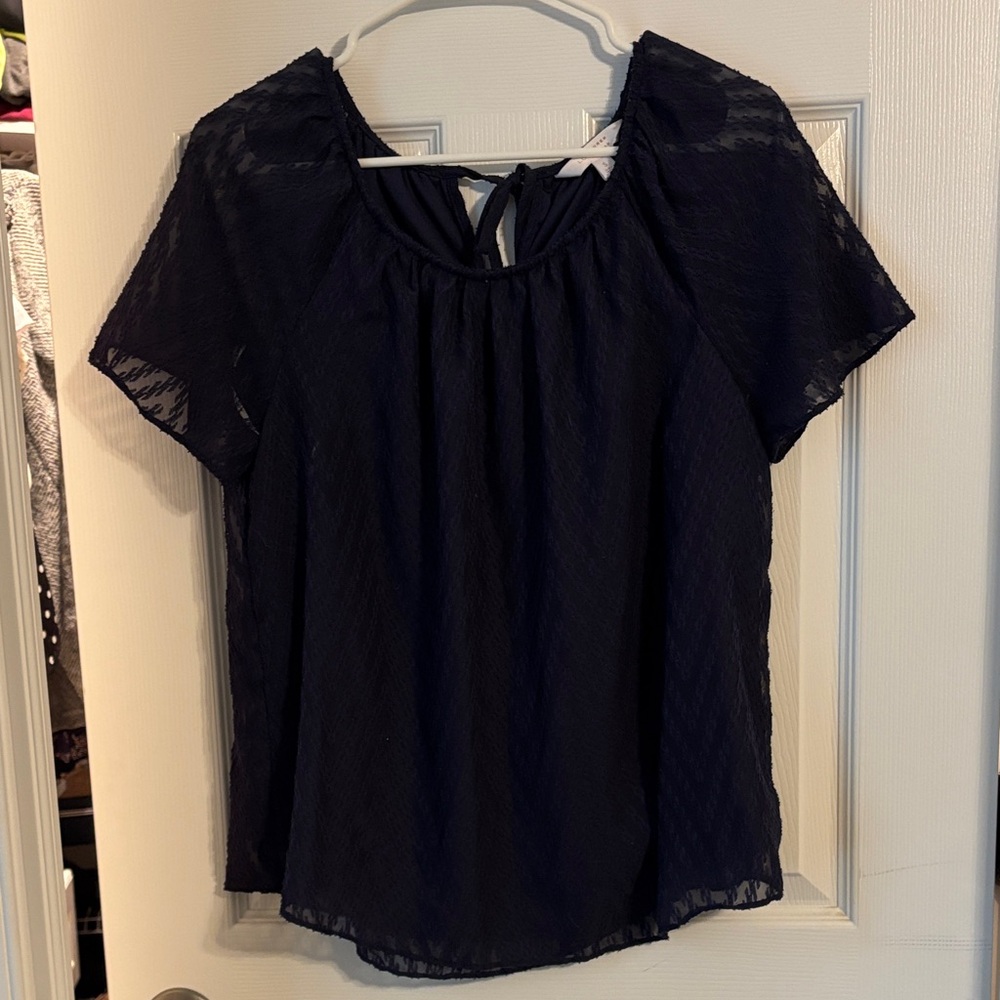 Elegant Black Women's Top